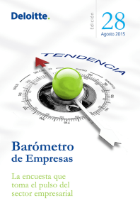 Barómetro de Empresas | Edición 28