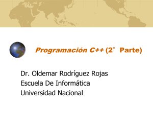 Programación C++ - Oldemar Rodríguez Rojas