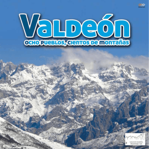 Descárguese aquí la nueva guía del Valle de Valdeón