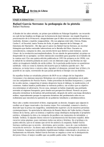 Rafael García Serrano: la pedagogía de la pistola