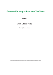 Generación de gráficos con TeeChart José Luis Freire