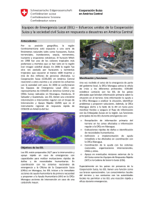 Factsheet Equipos de Emergencia Local - EDA