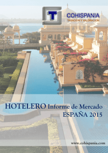 Informe Mercado Hotelero