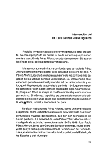 Intervención del Dr. Luis Beltrán Prieto Figueroa