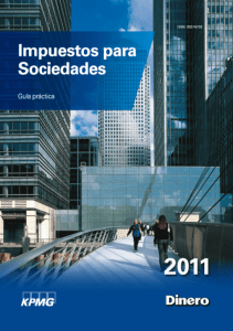 Impuestos para Sociedades - 2011