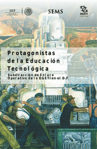 libro Protagonistas - CETIS 8 "Rafael Dondé"