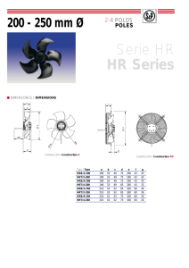 Serie HR HR Series