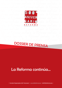La Reforma continúa... - 500 Aniversario de la Reforma Protestante