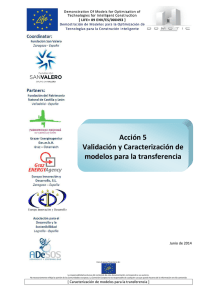 Validación y Caracterización de modelos para la