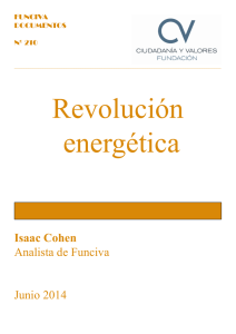 Revolución energética - Fundación Ciudadanía y Valores