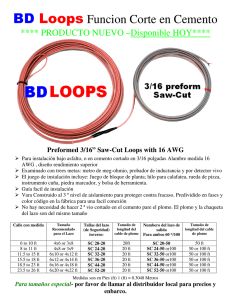 BD Loops Funcion Corte en Cemento