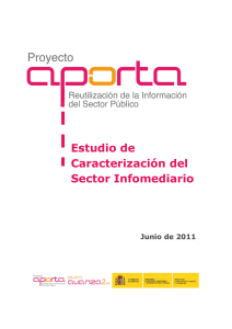 Estudio de caracterización del sector infomediario ( junio 2011)