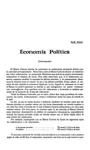 Economia Politica - Anales del Instituto de Ingenieros de Chile