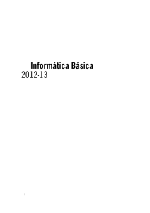 Informática Básica 2012·13
