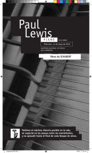 Lewis Paul - Fundacion Scherzo