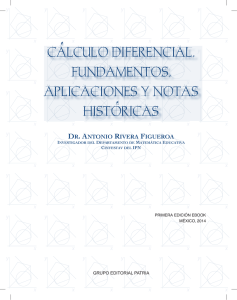 Cálculo Diferencial - Grupo Editorial Patria