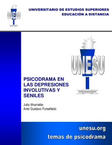 psicodrama en las depresiones involutivas y seniles