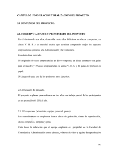caso areas administrativas y contables de la UNAM. Tesis. Capítulo