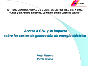 Gas natural en la generación de energía eléctrica en Chile