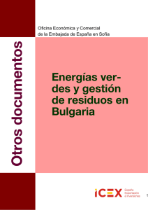 Energías verdes y gestión de residuos en Bulgaria