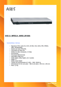 dvd 5.1 mpeg-4 airis lw108a