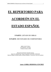 el repertorio para acordeón en el estado español