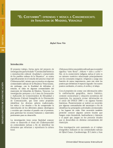 DEP AR T AMENT O DE COMUNICACI&Oacute;N &ldquo;EL COSTUMBRE