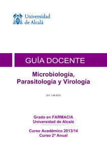 Microbiología, Parasitología y Virología