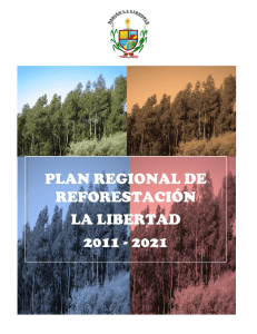 PLAN REGIONAL DE REFORESTACION 2011