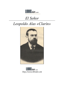 El Señor Leopoldo Alas «Clarín