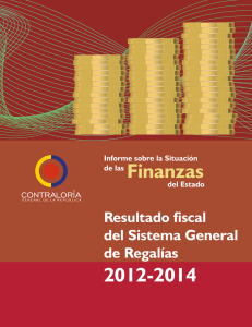 Finanzas 2012-2014 - Contraloría General de la República