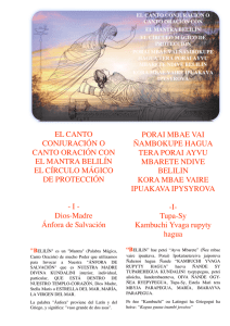 belilin español ava-guarani - Gnosis Estudios Gnosticos y