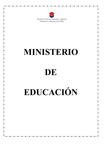 ministerio de educación - Gobierno de la Provincia de Córdoba