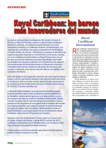 Royal Caribbean: los barcos más innovadores del