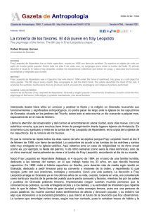 Versi&oacute;n PDF - Gazeta de Antropolog&iacute;a