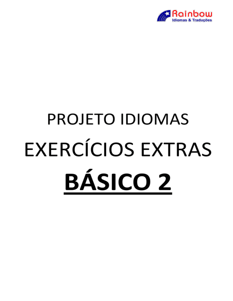 Exercícios Extras