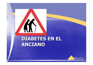 diabetes en el anciano