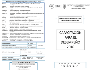 CAPACITACIÓN PARA EL DESEMPEÑO 2016