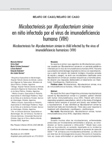 Mycobacterium simiae - Revista Panamericana de Infectología