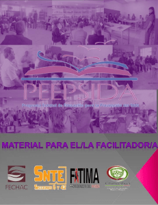 Manual para la o el Facilitador 2013-2014