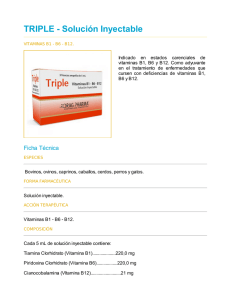 TRIPLE - Solución Inyectable