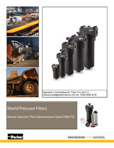 World Pressure Filters - IATSA Mexico Ingeniería y Automatización