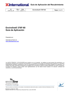 Enviroline® 376F-60 Guía de Aplicación