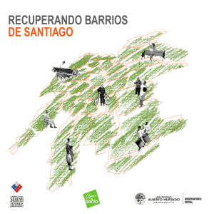 recuperando barrios de santiago - Ministerio de Vivienda y Urbanismo