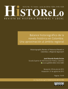 Balance historiográfico de la novela histórica en