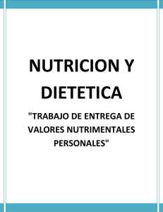 nutricion y dietetica