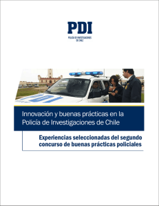 Innovación y buenas prácticas en la Policía de Investigaciones