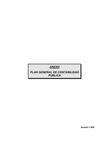 Plan General de Contabilidad Pública. Versión 1999.
