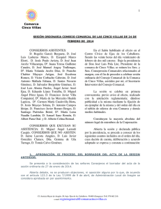 24 de febrero de 2014 - Comarca Cinco Villas