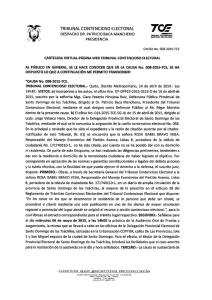 J usi ir: ¡.2 que g"arant - Tribunal Contencioso Electoral del Ecuador